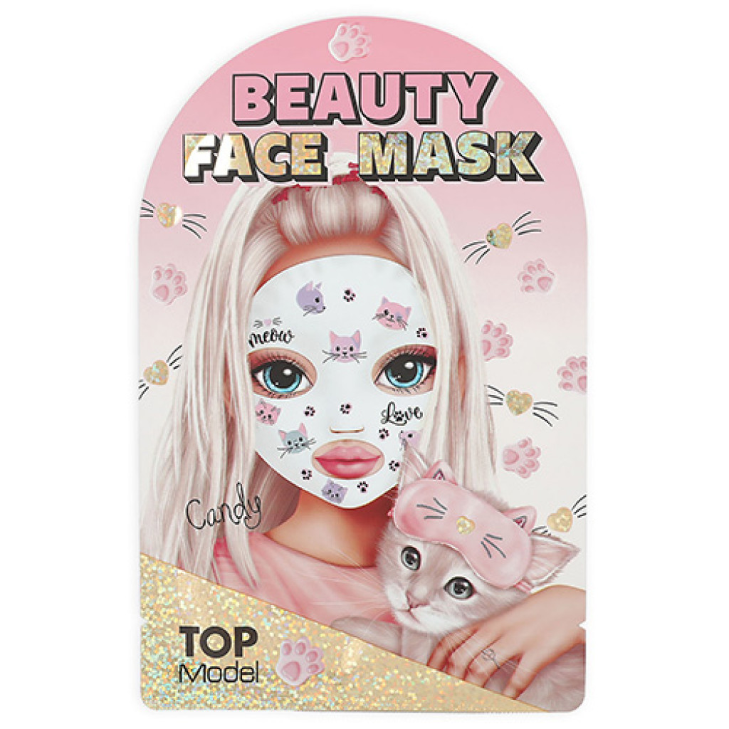 Top Model ASST | Beauty Face Mask Top Model, Candy - světle růžová